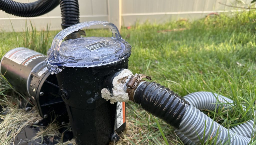 DIY Fix Pool Hose Leaks Tommy Tape SelfFusing Silicone