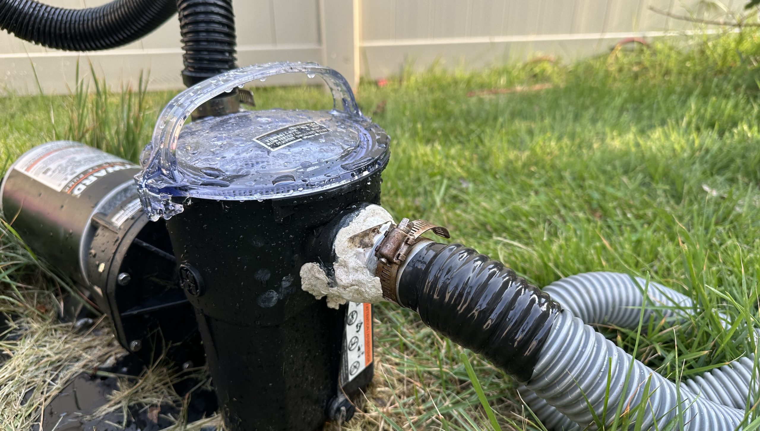 DIY Fix Pool Hose Leaks Tommy Tape SelfFusing Silicone